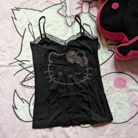 what a girl wants’ cute y2k hello kitty tank
